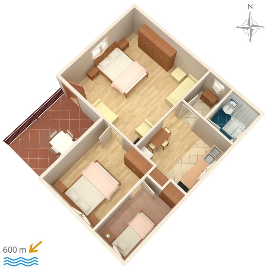 Apartments With A Parking Space Murter - 5103 Betina Kültér fotó